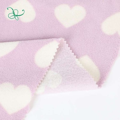 China porducts 100% Polyester  Knit Two Side Brushed One Side Anti Pilling Polar Fleece Fabric